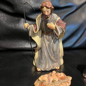 Vintage Holy family set of 3